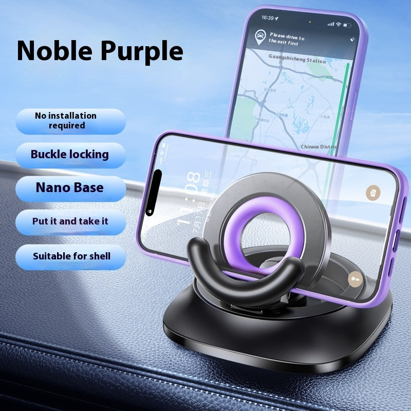 MagPhone Magnetic Phone Holder With Vacuum Suction Foldable Adjustable